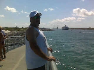 on Jetty at Port Canaveral