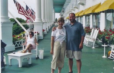 Nancy & I at Grand Hotel