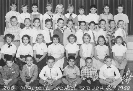 Chappell School 3B-3A 11-1958