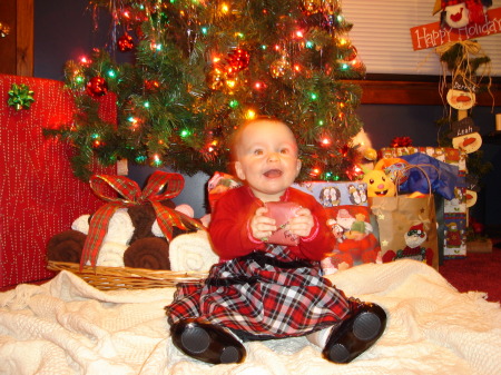 Casey's first Christmas