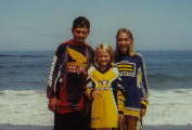 Gary, Crystal, and Carli dunes 2002