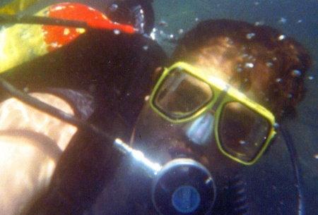 Scuba in CanCun  2001