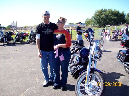 Marcelo (Bo)and I on the Breast Cancer run '07