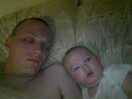 My husband and my son!