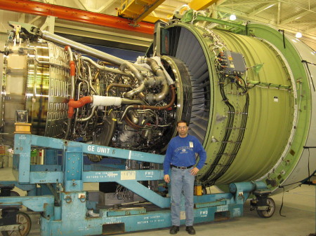 Me and the 777 GE engine