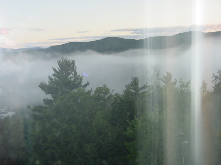 Summer morning in New Hampshire.