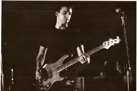 Vince with bass