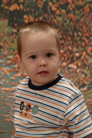 Kegan Riley Burkhart:  2 years old
