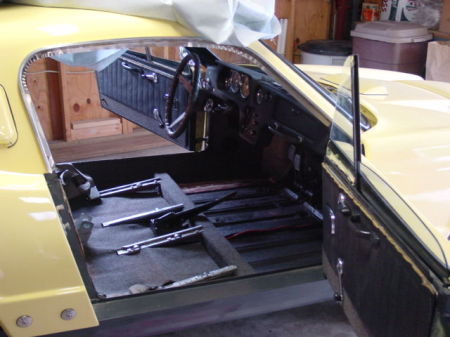 Saab Sonett V-4 Interior