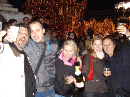 New Years Eve in Syntagma Square