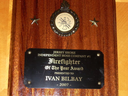Firefighter of the Year!