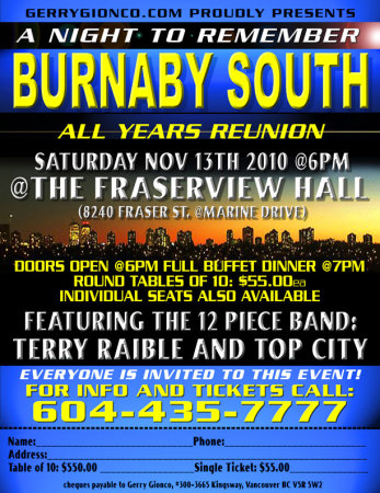 Burnaby South Reuion