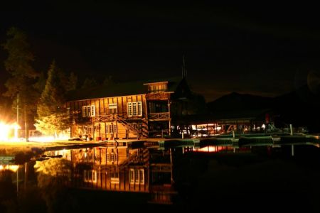 Grand Lake at night