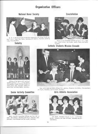 Thomas Veda's album, 1963 Servite High School Yearbook