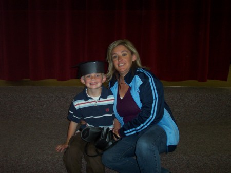 Me & Dawson at Kindergarten Graduation 5-08