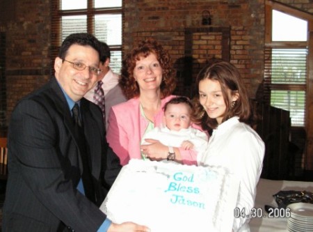 My son Jason's Baptism 4/2006