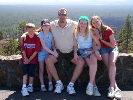The Kids & I at Lava Butte