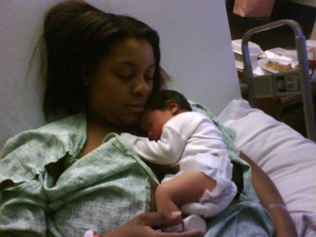 Baby and Mommy In Hospital