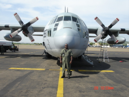 Plane Duty in Bogata, Columbia