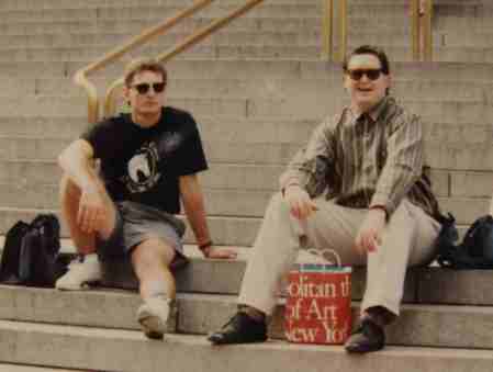 1990. Outside "The Met" New York City.