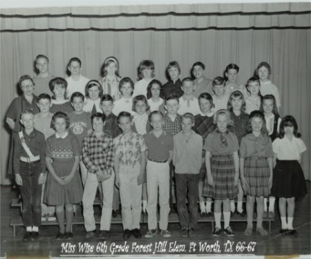Miss Wise 6th Grd Forest Hills Elementary 66-67