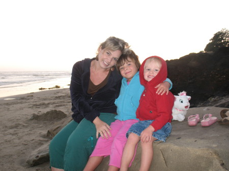 Holly, Makayla, & Jayden-Carpenteria State Beach 8/07