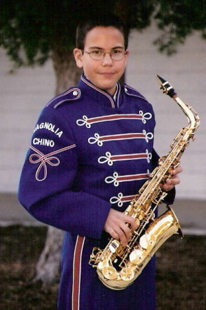Justin Band uniform.
