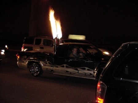 Turbine Jet Engine Powered Truck in Vegas