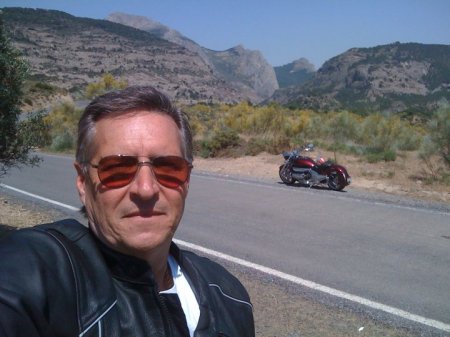 On the ride to  El Chorro Spain 