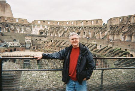 Myself in Rome 2005