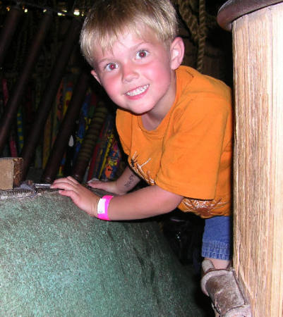 At the City Museum in St. Louis, 2006