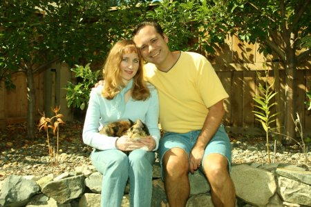 October 2006, Me, my husband Kevin, and Daisy