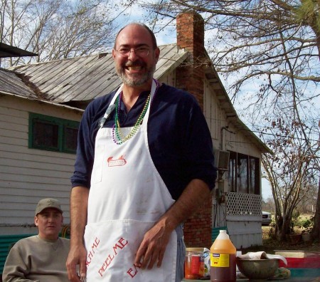 Boiling mudbugs in Lousianna