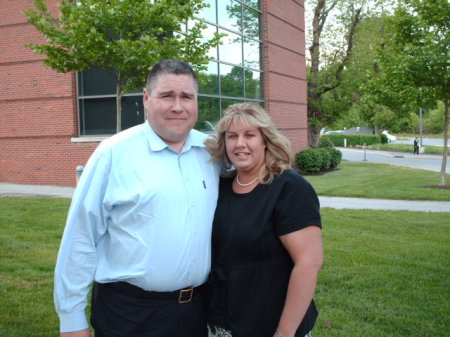 Me and my wife, Villa Julie Pinning Ceremony, 2006.