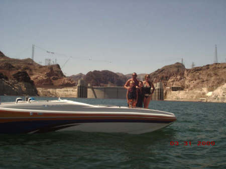 our family at the Hoover Dam