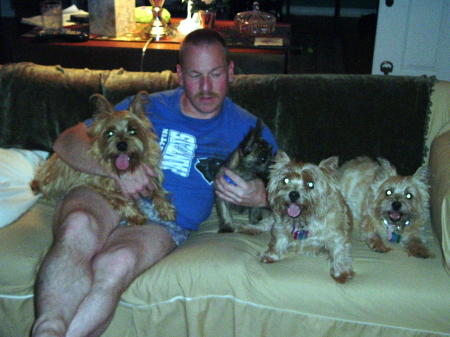Me and the dogs