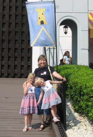 The grandgirls & I at Medieval Times