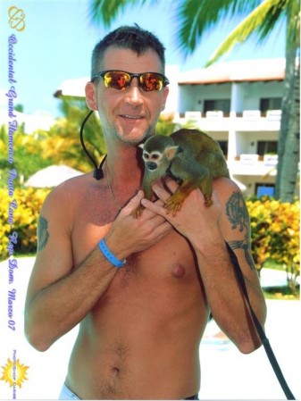 My new friend in Punta Cana..