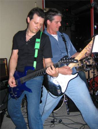 Bob and Phil at one of their gigs