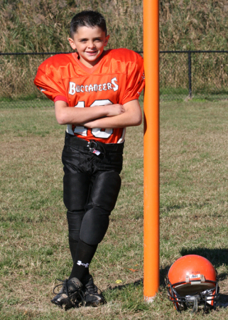 Trevor Bellotte at age 8