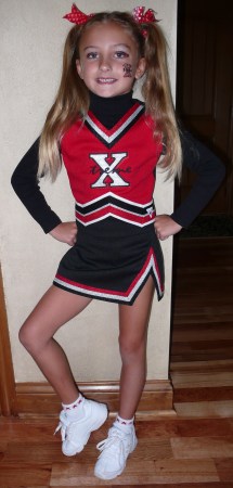 Sarah in Cheerleading - 2007