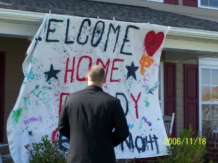 Welcome Home Daddy