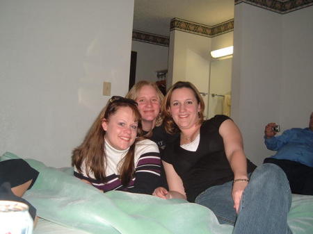 My step-daughter Trisha (in the middle)