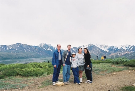 Family in Denali