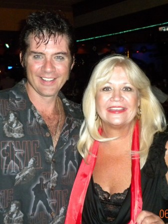 Me with Elvis impersonator 6/19/10