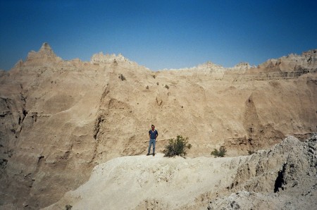 Doug out in the Badlands of S. Dakota