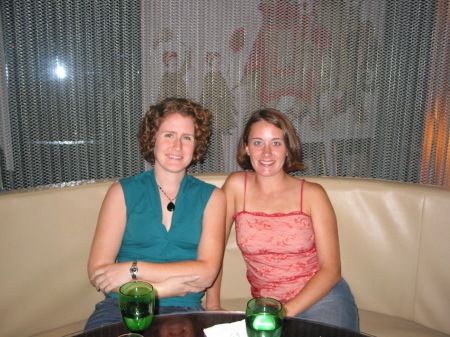 My friend, Angela, and I at an Indian restaurant in Seoul for my birthday.