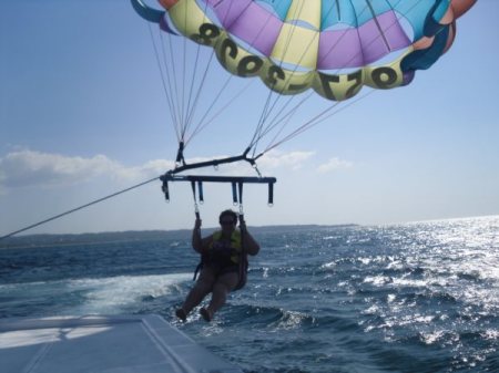 Parasailing in Jamaica was awesome!!