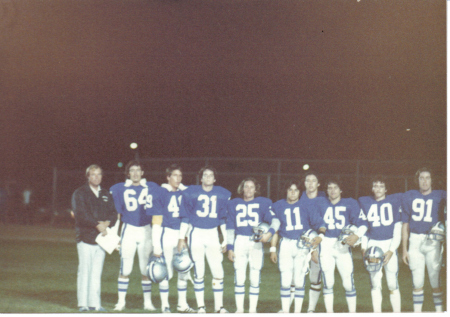 Nov. 1980 - Mariner Senior Night