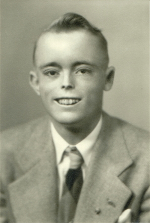 My dad, Gene Bennett Mission High Senior Picture 1947